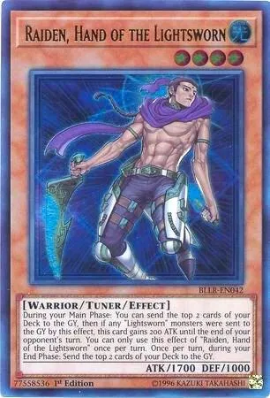 Raiden, Hand of the Lightsworn — Battles of Legend: Light's Revenge — Yu-Gi-Oh!