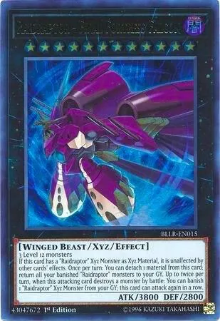 Raidraptor - Final Fortress Falcon — Battles of Legend: Light's Revenge — Yu-Gi-Oh!