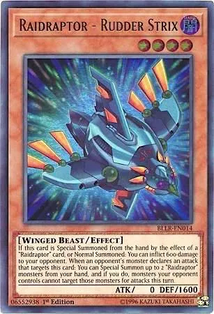Raidraptor - Rudder Strix — Battles of Legend: Light's Revenge — Yu-Gi-Oh!