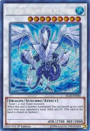 Trishula, Dragon of the Ice Barrier — Battles of Legend: Light's Revenge — Yu-Gi-Oh!