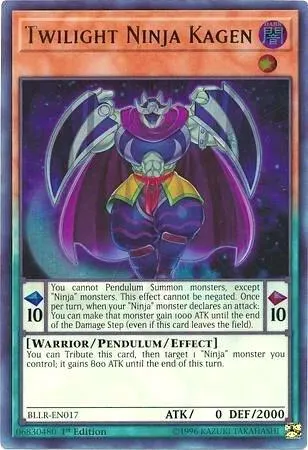 Twilight Ninja Kagen — Battles of Legend: Light's Revenge — Yu-Gi-Oh!