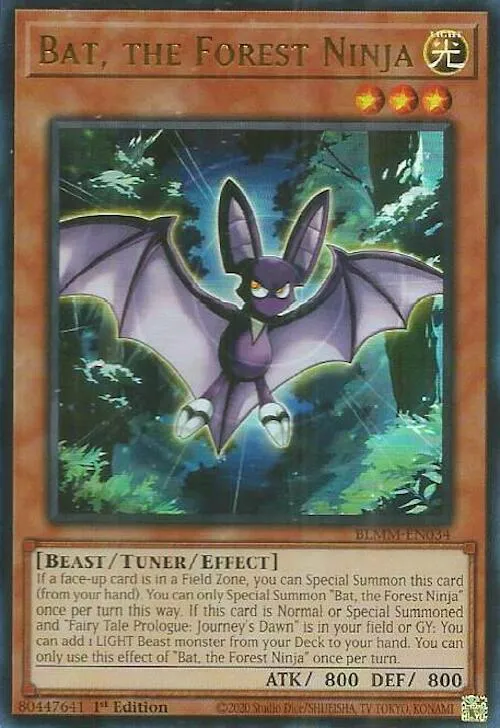 Bat, the Forest Ninja — Battles of Legend: Monster Mayhem — Yu-Gi-Oh!