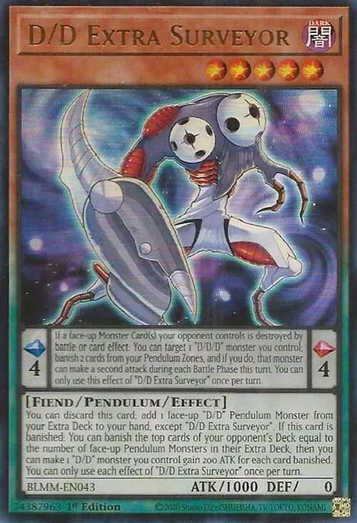 D/D Extra Surveyor — Battles of Legend: Monster Mayhem — Yu-Gi-Oh!