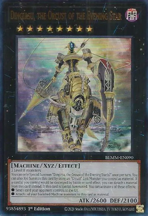 Dingirsu, the Orcust of the Evening Star — Battles of Legend: Monster Mayhem — Yu-Gi-Oh!