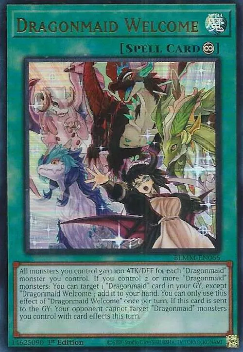 Dragonmaid Welcome — Battles of Legend: Monster Mayhem — Yu-Gi-Oh!