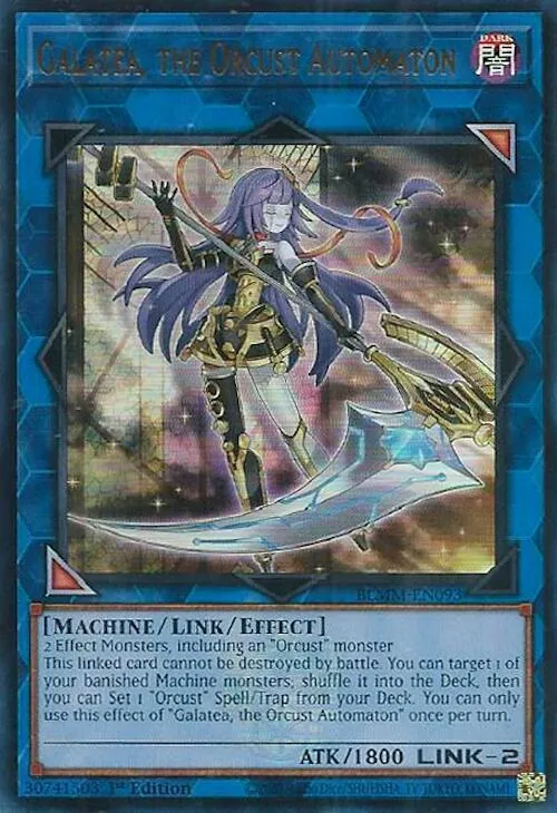 Galatea, the Orcust Automaton — Battles of Legend: Monster Mayhem — Yu-Gi-Oh!