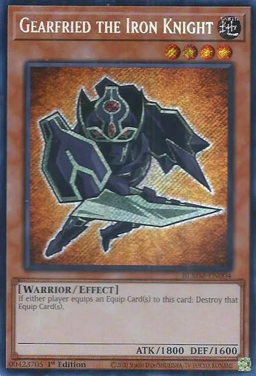 Gearfried the Iron Knight — Battles of Legend: Monster Mayhem — Yu-Gi-Oh!