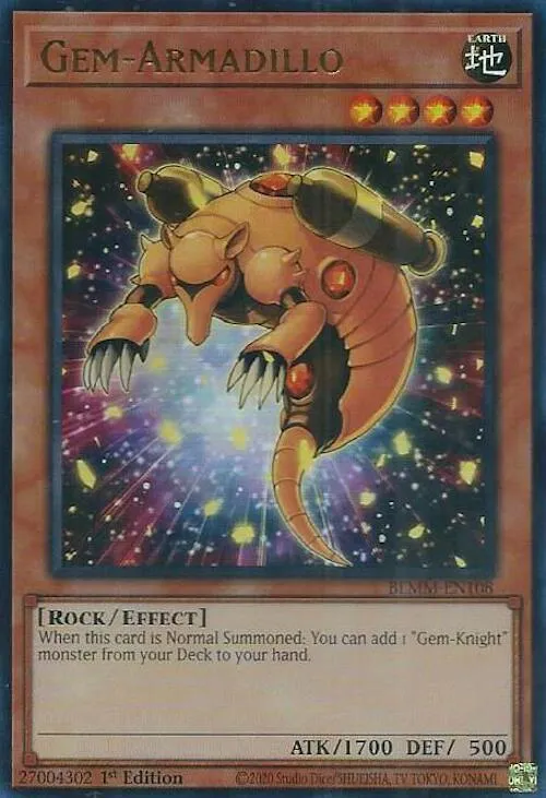 Gem-Armadillo — Battles of Legend: Monster Mayhem — Yu-Gi-Oh!