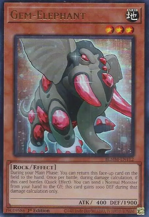 Gem-Elephant — Battles of Legend: Monster Mayhem — Yu-Gi-Oh!