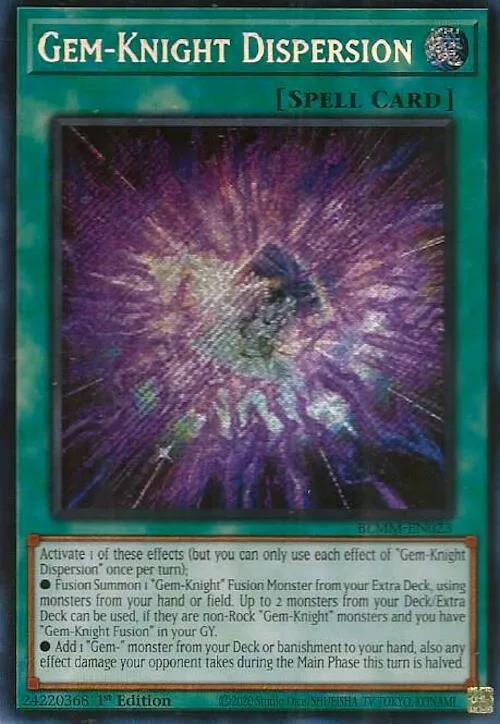 Gem-Knight Dispersion — Battles of Legend: Monster Mayhem — Yu-Gi-Oh!