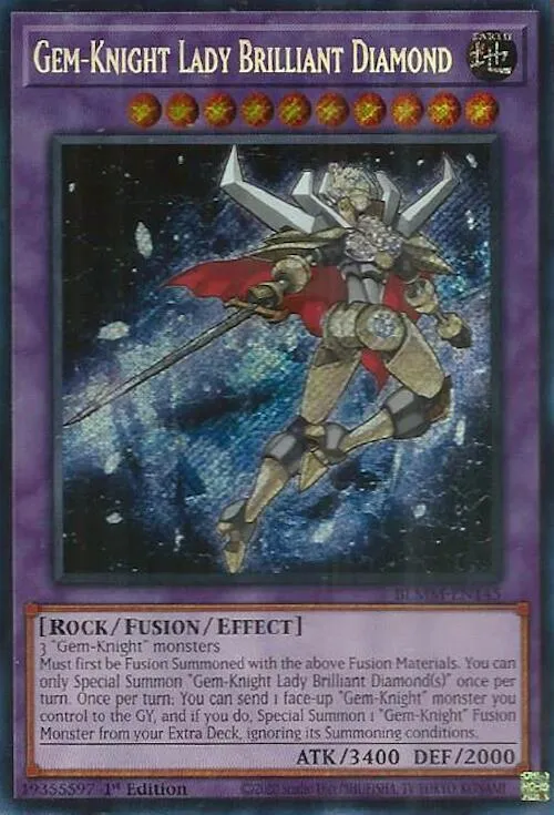Gem-Knight Lady Brilliant Diamond — Battles of Legend: Monster Mayhem — Yu-Gi-Oh!