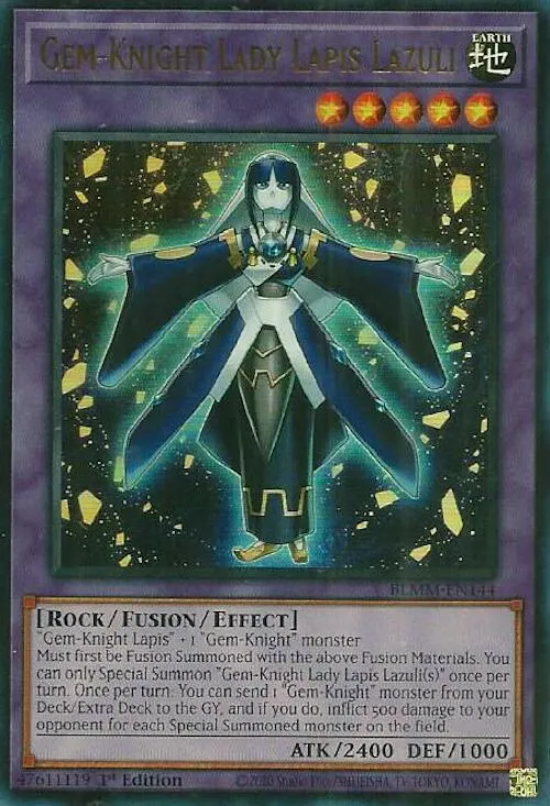Gem-Knight Lady Lapis Lazuli — Battles of Legend: Monster Mayhem — Yu-Gi-Oh!
