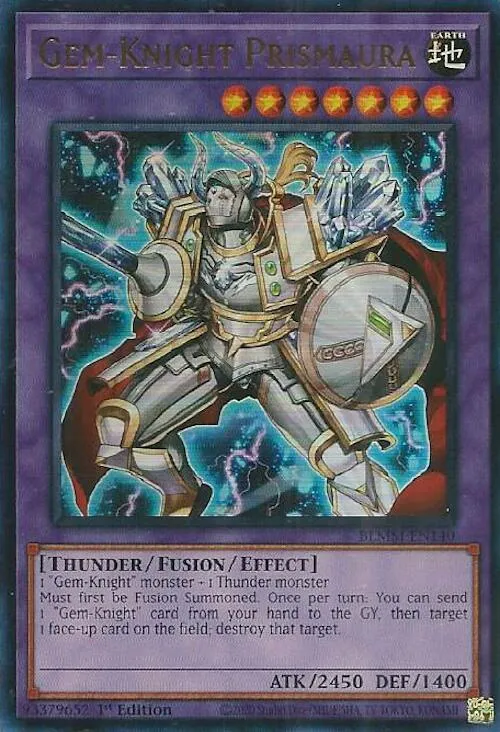 Gem-Knight Prismaura — Battles of Legend: Monster Mayhem — Yu-Gi-Oh!