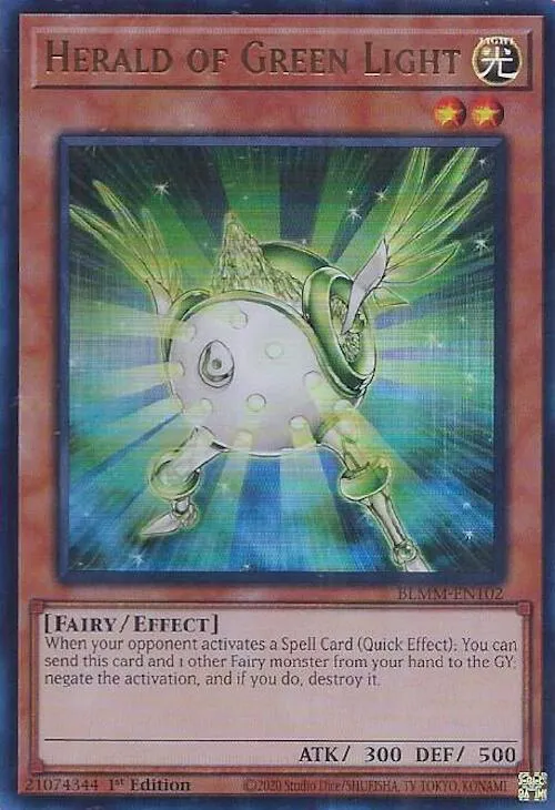 Herald of Green Light — Battles of Legend: Monster Mayhem — Yu-Gi-Oh!