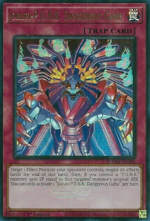 Joruri-P.U.N.K. Dangerous Gabu — Battles of Legend: Monster Mayhem — Yu-Gi-Oh!