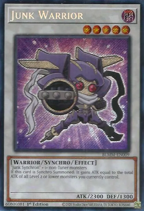 Junk Warrior — Battles of Legend: Monster Mayhem — Yu-Gi-Oh!