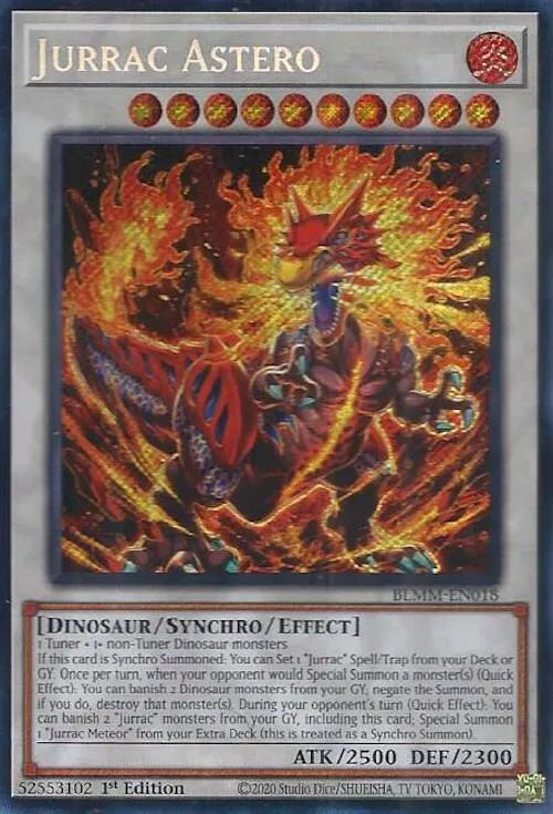 Jurrac Astero — Battles of Legend: Monster Mayhem — Yu-Gi-Oh!