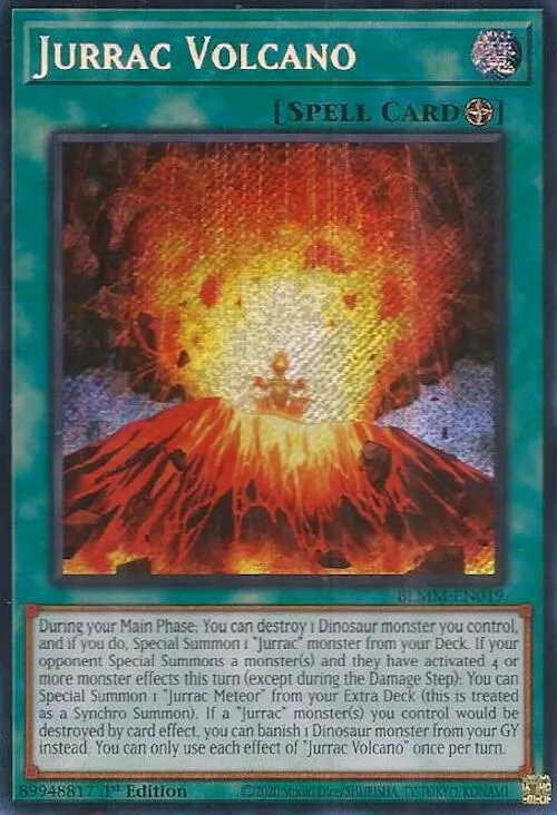 Jurrac Volcano — Battles of Legend: Monster Mayhem — Yu-Gi-Oh!