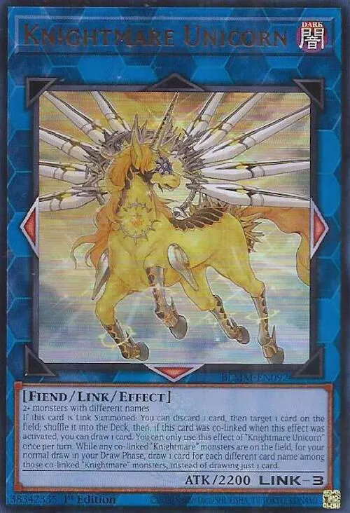 Knightmare Unicorn — Battles of Legend: Monster Mayhem — Yu-Gi-Oh!