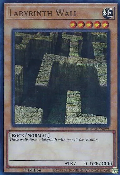 Labyrinth Wall — Battles of Legend: Monster Mayhem — Yu-Gi-Oh!