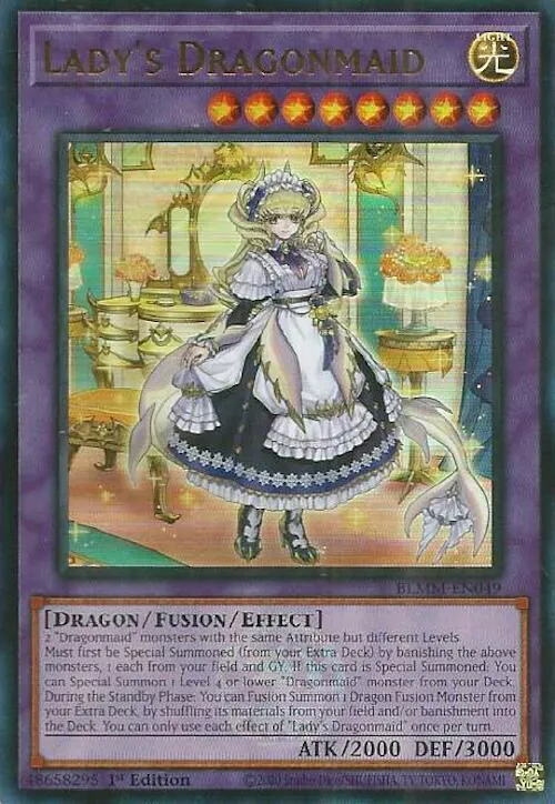 Lady's Dragonmaid — Battles of Legend: Monster Mayhem — Yu-Gi-Oh!