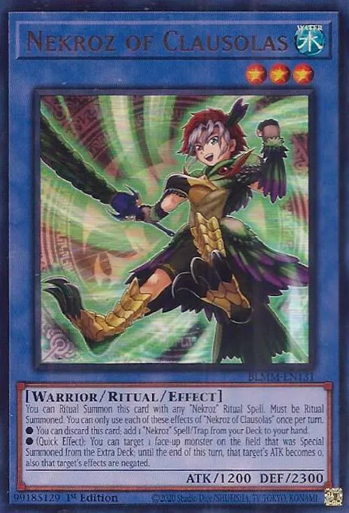 Nekroz of Clausolas — Battles of Legend: Monster Mayhem — Yu-Gi-Oh!