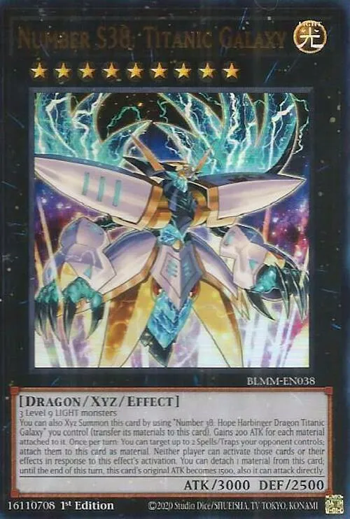 Numéro S38 : Titanesque Galactique — Battles of Legend: Monster Mayhem — Yu-Gi-Oh!