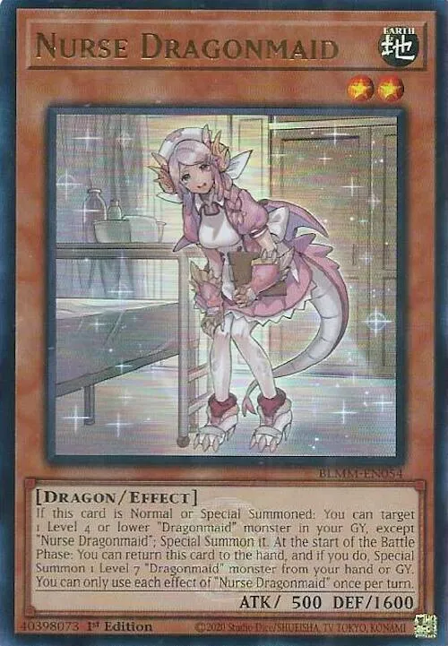 Nurse Dragonmaid — Battles of Legend: Monster Mayhem — Yu-Gi-Oh!