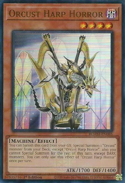 Orcust Harp Horror — Battles of Legend: Monster Mayhem — Yu-Gi-Oh!