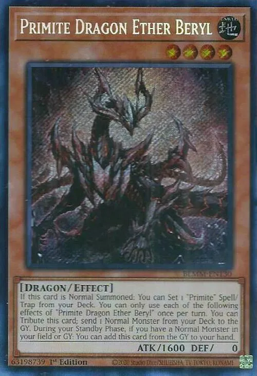 Primite Dragon Ether Beryl — Battles of Legend: Monster Mayhem — Yu-Gi-Oh!