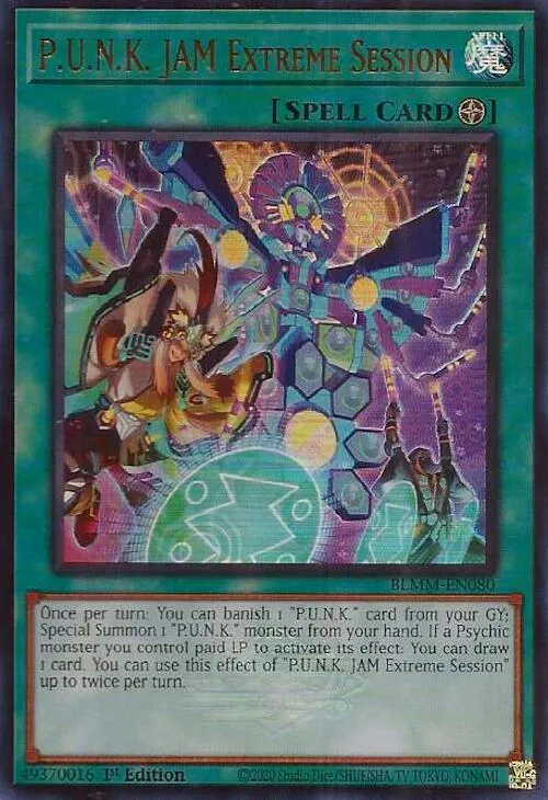 P.U.N.K. JAM Extreme Session — Battles of Legend: Monster Mayhem — Yu-Gi-Oh!