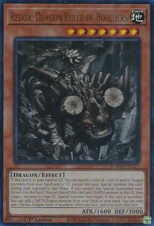 Redox, Dragon Ruler of Boulders — Battles of Legend: Monster Mayhem — Yu-Gi-Oh!