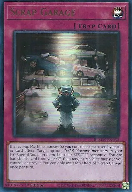 Scrap Garage — Battles of Legend: Monster Mayhem — Yu-Gi-Oh!