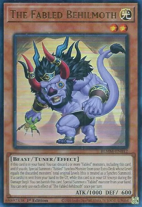 The Fabled Behilmoth — Battles of Legend: Monster Mayhem — Yu-Gi-Oh!