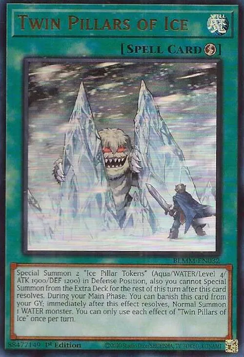 Twin Pillars of Ice — Battles of Legend: Monster Mayhem — Yu-Gi-Oh!