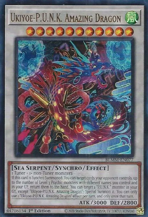 Ukiyoe-P.U.N.K. Amazing Dragon — Battles of Legend: Monster Mayhem — Yu-Gi-Oh!