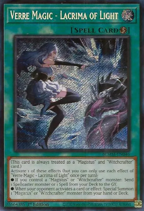 Verre Magic - Lacrima of Light — Battles of Legend: Monster Mayhem — Yu-Gi-Oh!