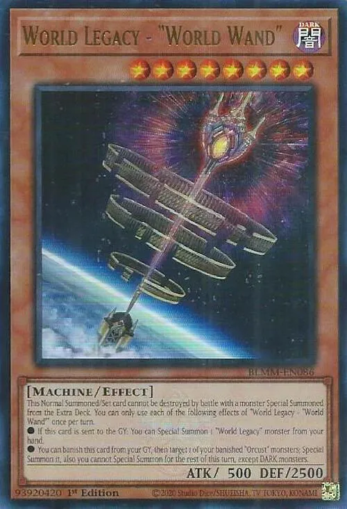 World Legacy - "World Wand" — Battles of Legend: Monster Mayhem — Yu-Gi-Oh!