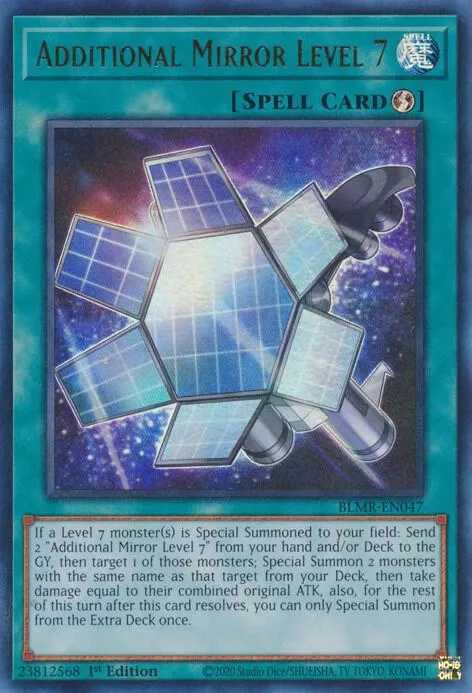Additional Mirror Level 7 — Battles of Legend: Monstrous Revenge — Yu-Gi-Oh!
