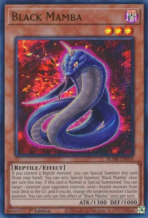Black Mamba — Battles of Legend: Monstrous Revenge — Yu-Gi-Oh!