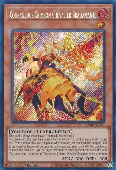 Courageous Crimson Chevalier Bradamante from Battles of Legend: Monstrous Revenge - Yu-Gi-Oh!