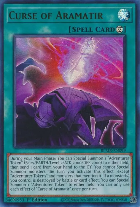 Curse of Aramatir — Battles of Legend: Monstrous Revenge — Yu-Gi-Oh!