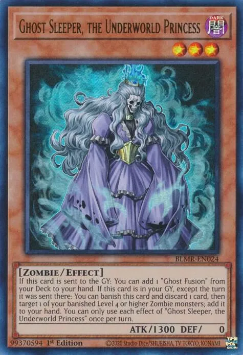 Ghost Sleeper, the Underworld Princess — Battles of Legend: Monstrous Revenge — Yu-Gi-Oh!