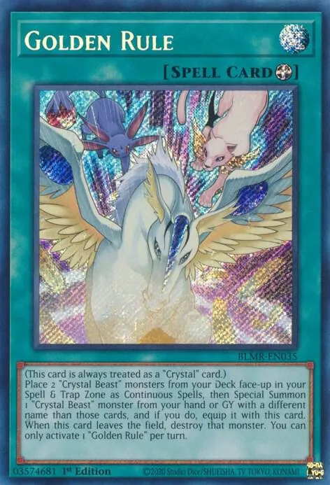 Golden Rule — Battles of Legend: Monstrous Revenge — Yu-Gi-Oh!