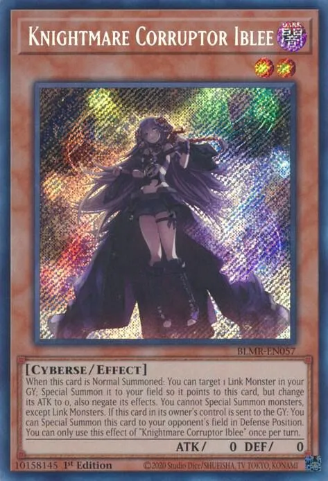 Knightmare Corruptor Iblee — Battles of Legend: Monstrous Revenge — Yu-Gi-Oh!