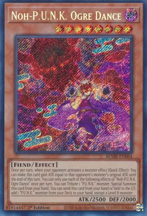 Noh-P.U.N.K. Ogre Dance — Battles of Legend: Monstrous Revenge — Yu-Gi-Oh!