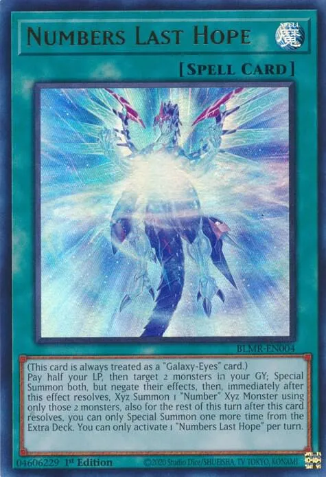 Numbers Last Hope — Battles of Legend: Monstrous Revenge — Yu-Gi-Oh!