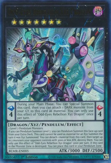 Odd-Eyes Rebellion Xyz Dragon — Battles of Legend: Monstrous Revenge — Yu-Gi-Oh!