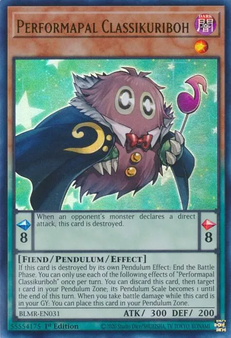 Performapal Classikuriboh — Battles of Legend: Monstrous Revenge — Yu-Gi-Oh!