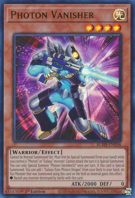 Photon Vanisher — Battles of Legend: Monstrous Revenge — Yu-Gi-Oh!